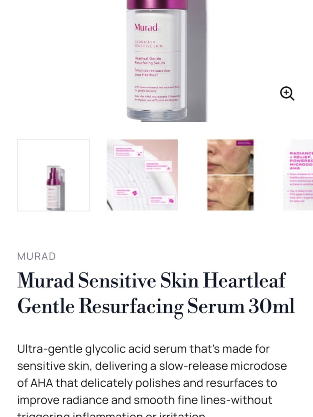 Murad Gentle Resurfacing Serum